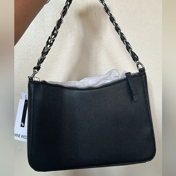 Nine West Black Shoulder Bag - Picture 2 of 3